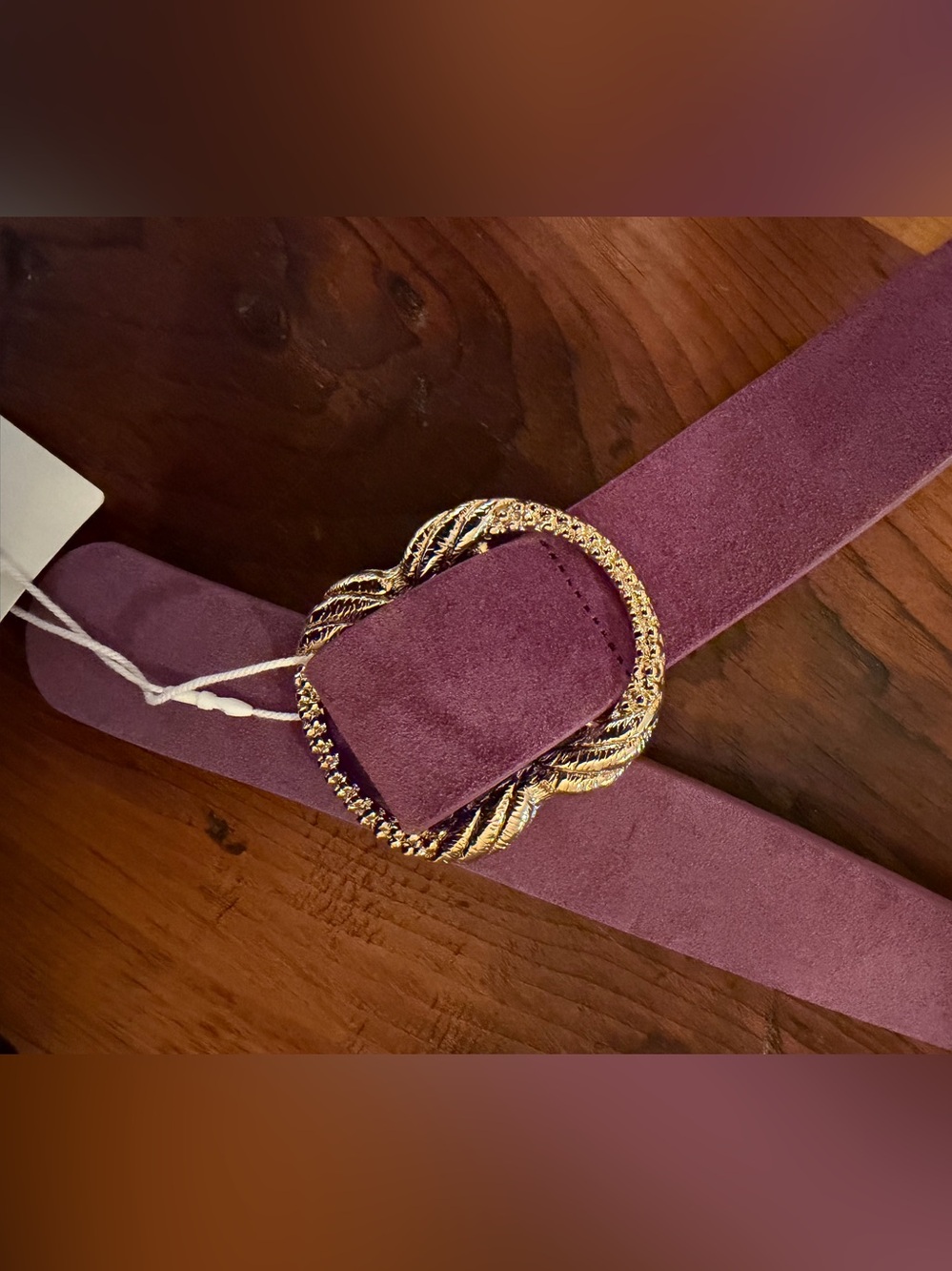 SÉZANE Lilac Artemis Belt. 80 cm. - Picture 6 of 8